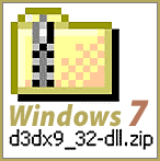 Get the MMD missing d3dx9_32.dll file for Windows 7 from LearnMMD.com!