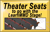 Get the LearnMMD Theater Seats ... now with People!  For MMD from Reggie Dentmore of LearnMMD.com