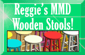 Download Reggie's MMD Wooden Stools!  A set of 10 different colors for MikuMikudance!