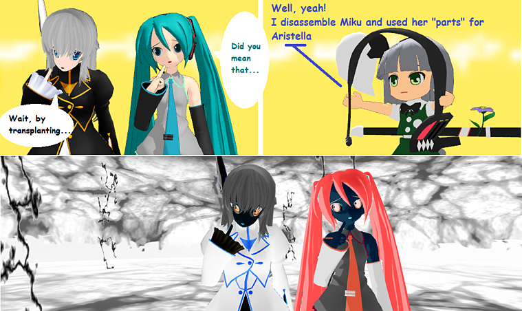 As we make a model for MMD, we will be taking Miku apart!