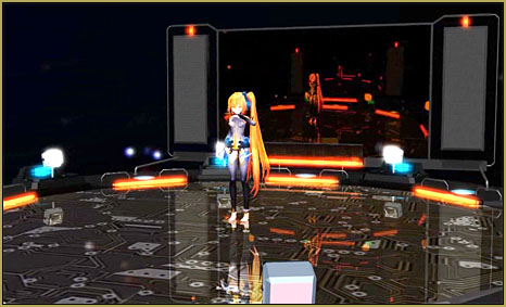 Trackdancer's LearnMMD Stage uses AutoLuminous and has a tinted back-screen!
