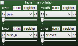 Facial manipulation panel, in case you forget