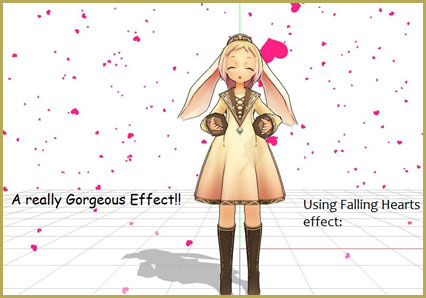 The Falling Heart Effect is just a wonderful effect ... gorgeous!