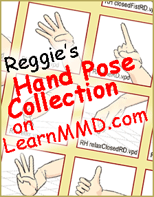 Laden Sie Reggie's Hand Pose Collection herunter!