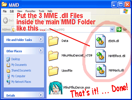 how to install mme to mmd v926