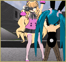 "Say cheese!" Setting up the camera moves in MMD 7.39 takes some thought. Credits: MMD Little Town by Harner Productions, Chibi Miku Yamato Style 1.35 by Koshitsuki, Chibi NC DT SeeU by HousekineMinto, Video Camera by Dark Konata