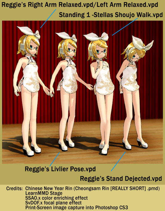 Download Reggie's pose collection ... includes his and pose collection!