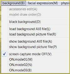 BackgrounAdd background pictures and AVI through the Background Tab in MMD 7.39.d tab In MMD