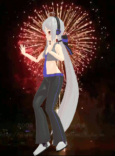 Haku and Fireworks 02