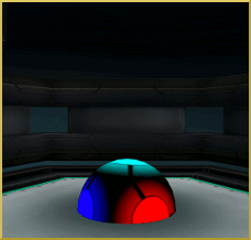 Disco Lighting effect loads center stage. MMD MME Effects