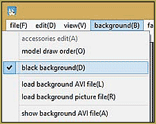 Knock-out the Background as you Render to Picture in MMD