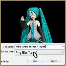 Knock-out the Background as you Render to Picture in MMD