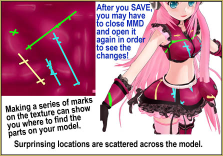 Maybe do a test to see where your model's parts are located.