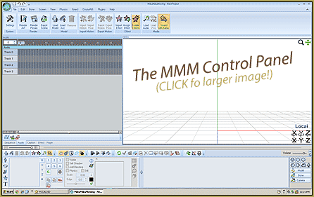 The MikuMikuMoving GUI looks complicated! ... but maybe some MMDers will like it better ... ?