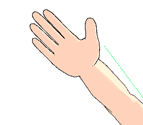 Load hands poses a few frames apart to get an animation like this one!