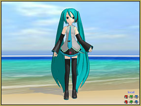 BDiscard the Display Coordinate Axis and add the included Skydome to get the sand in your shoes on MMD Batokin Island.atokinAddSky