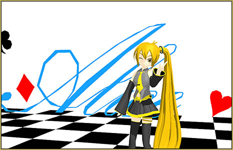 I don't have an Alice model... but at least Neru seems to like it!"