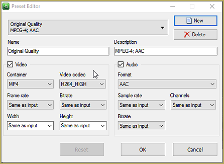 online bitrate converter for long videos