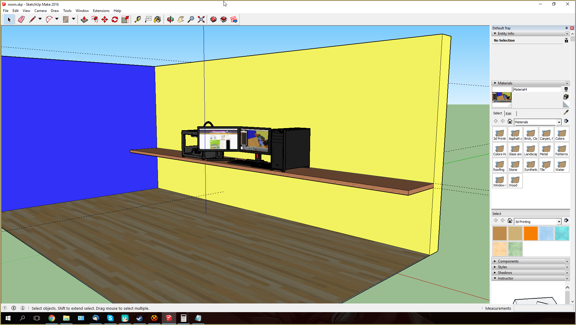 Making Stagesaccessories For Mmd Using Sketchup