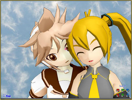 the o_ShaderCustomSet_v0_3 SEPIA effect... applied only to Len.