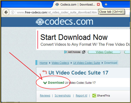 Download Ut Video Codec Suite 17