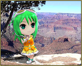 Gumi visits the Grand Canyon!