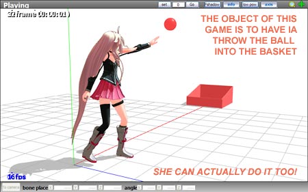 Have fun playing a game within MMD!