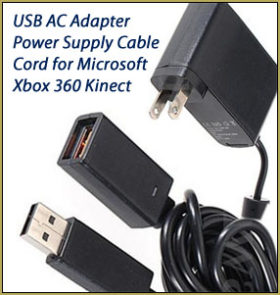 Your Kinect 360 needs a special USB AC power adaptor in order to connect to your computer.