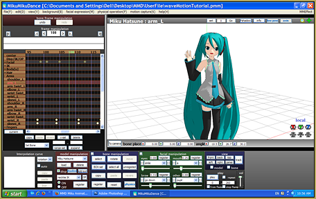 MMD First Steps Make your own motions from scratch