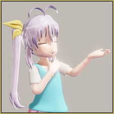 mmd hair raycast