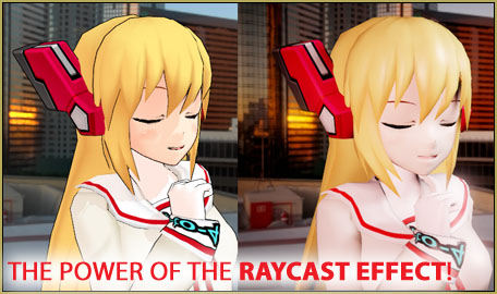 mmd maria material raycast