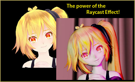 mmd raycast effect