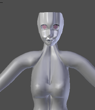 Anime head on Semi-Realistic Body