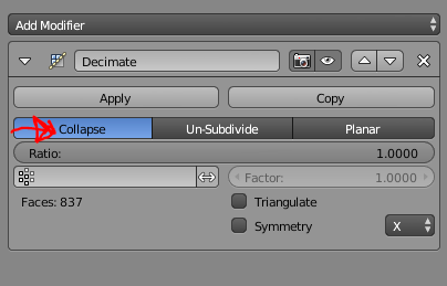 The Decimate options in Blender...