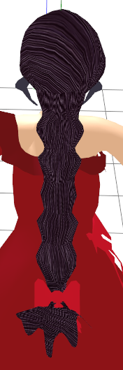 Hair with Generated Textur