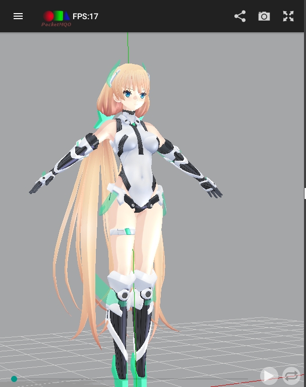 Pocketmqo With Mmd Mikumikudance In An Android Environment