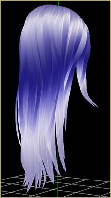 MMD Model Hair Textures Made With . . . IMVU Tutorials?!