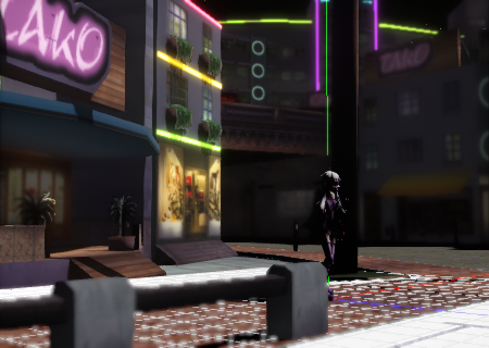 Ray-MMD Advanced Lighting: A Night on the Town