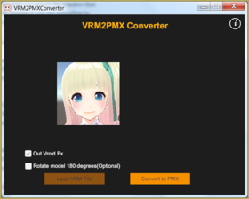 Convert VRoid Studio To MMD With One Click