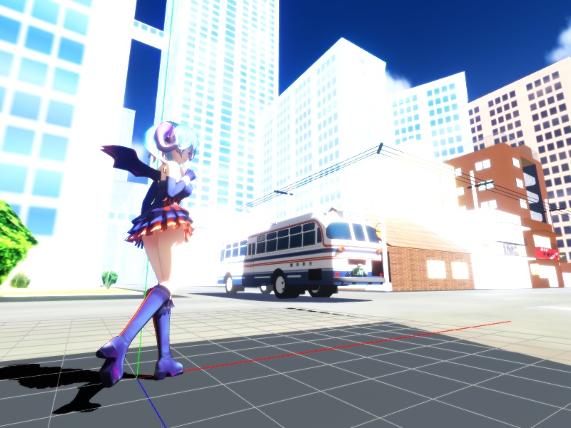 mmd raycast reflection