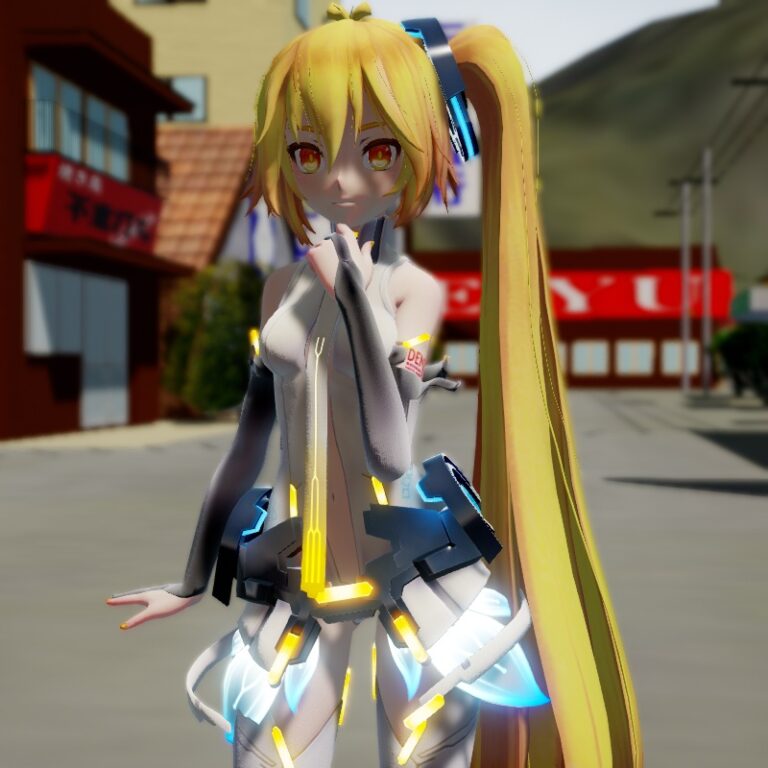 mmd model disappears when raycast enabled