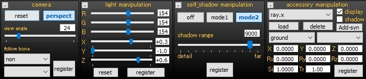 mmd raycast white spots