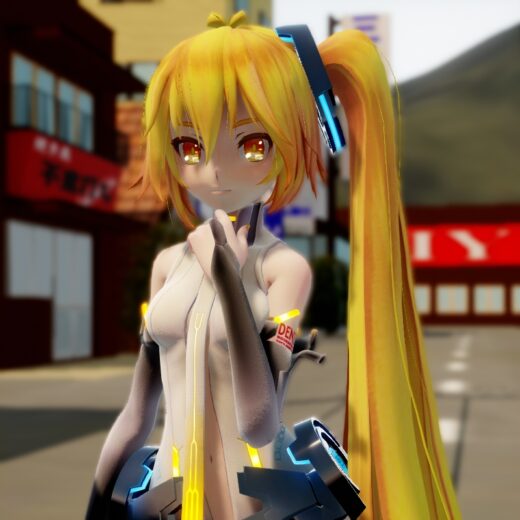 mmd hair for raycast