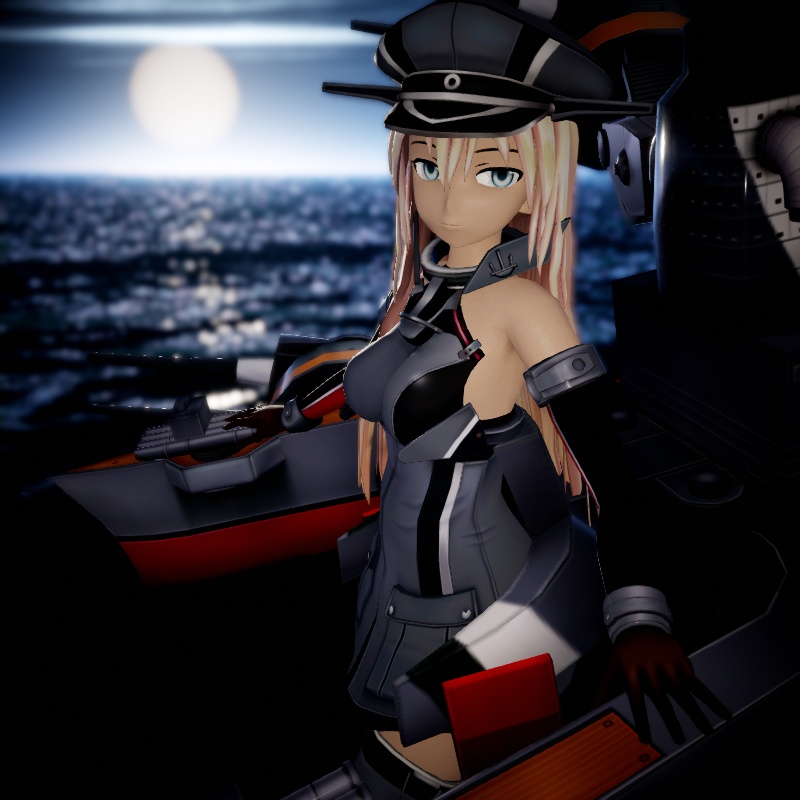 Ray-MMD Demonstration ... creating fabulous images using KanColle "ship" models.