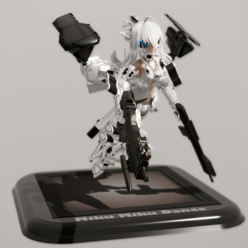 These mech-girl models really benefit from Ray-MMD Shading.