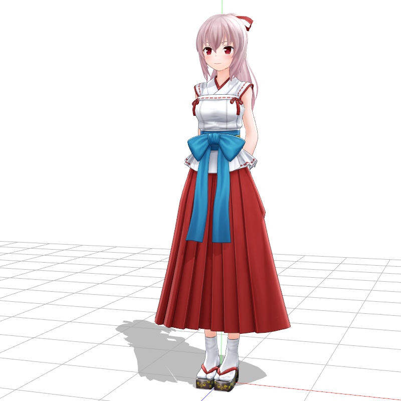 The pose is so important when creating MMD animations without animating the model.