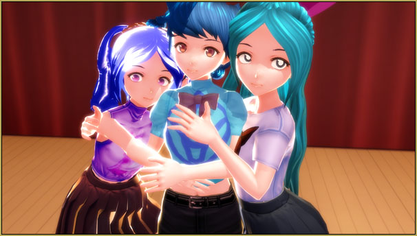 VDE-3 Champion: Katherine Duncan used VROID Models in her video. Here are Lizzie, Azul, and Samantha.