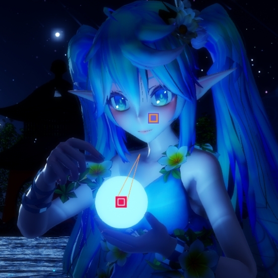 Ray-MMD environment controls allow lights and magic in MikuMikuDance!