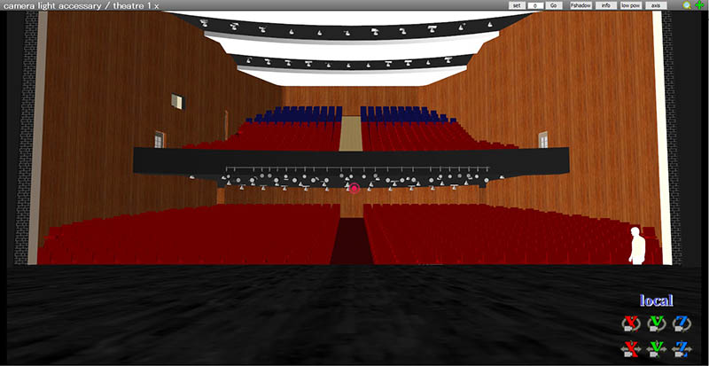 This opera-house stage is huge... and removing unseen parts optimises computer assets allowing for MMD to run faster on your computer.