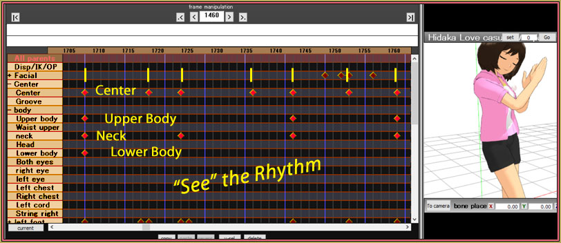 See the rhythm in this MMD motion file.